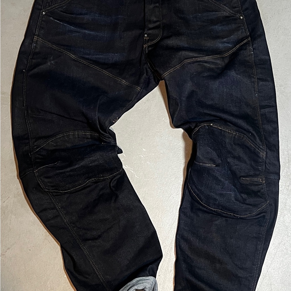 G-Star Men's Dark Indigo Relaxed Jeans